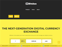 Tablet Screenshot of bitoken.com